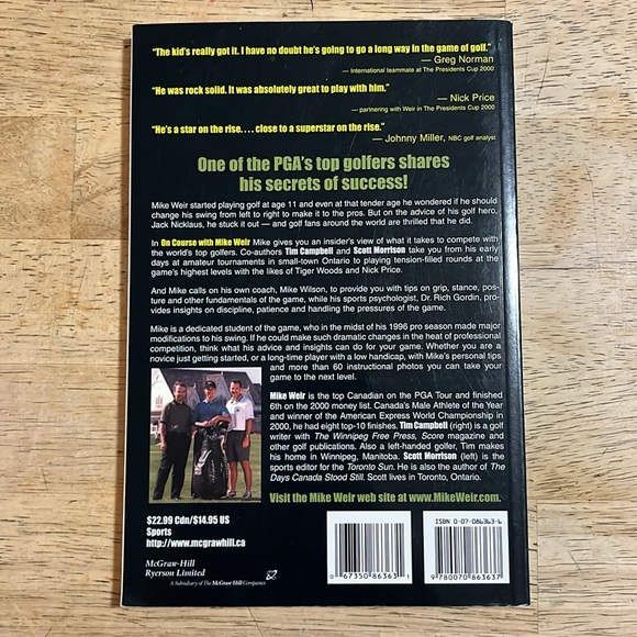 On Course With Mike Weir Insights and Instruction from a Left Hander - Picture 2 of 7